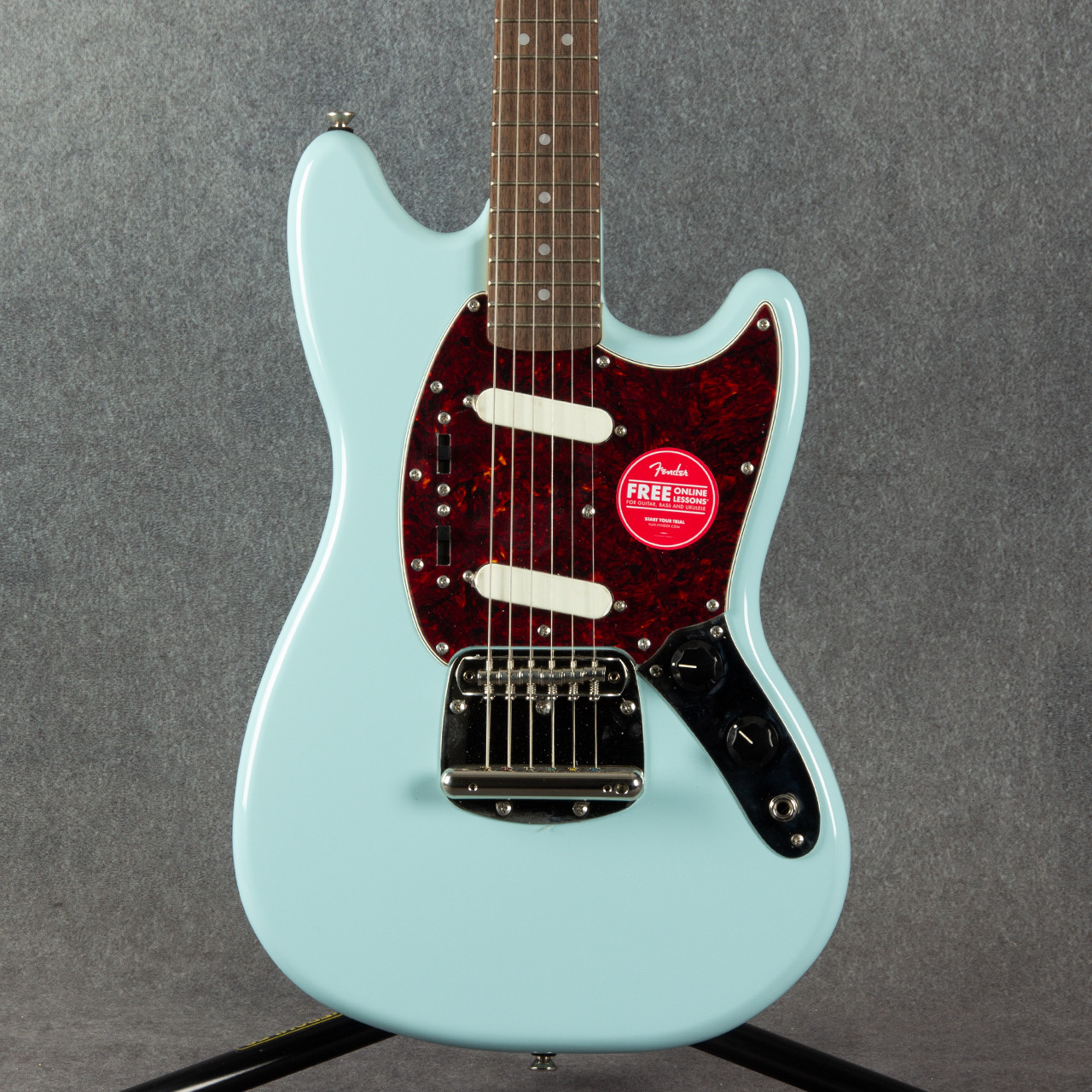Squier Classic Vibe 60s Mustang Sonic Blue Ex Demo | Rich Tone Music
