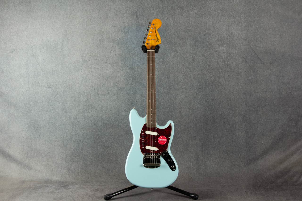 Squier Classic Vibe 60s Mustang Sonic Blue Ex Demo | Rich Tone Music