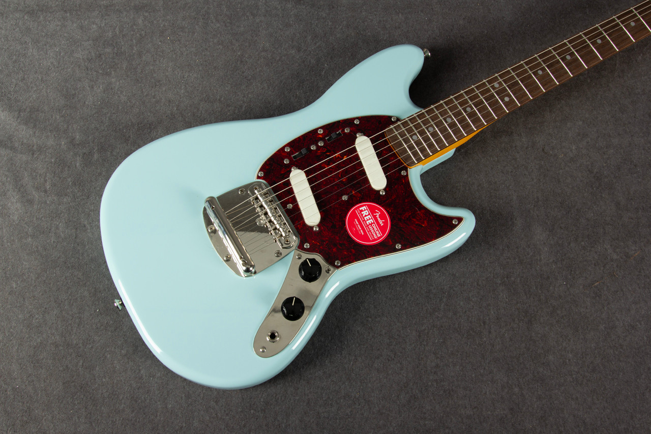 Squier Classic Vibe 60s Mustang Sonic Blue Ex Demo | Rich Tone Music