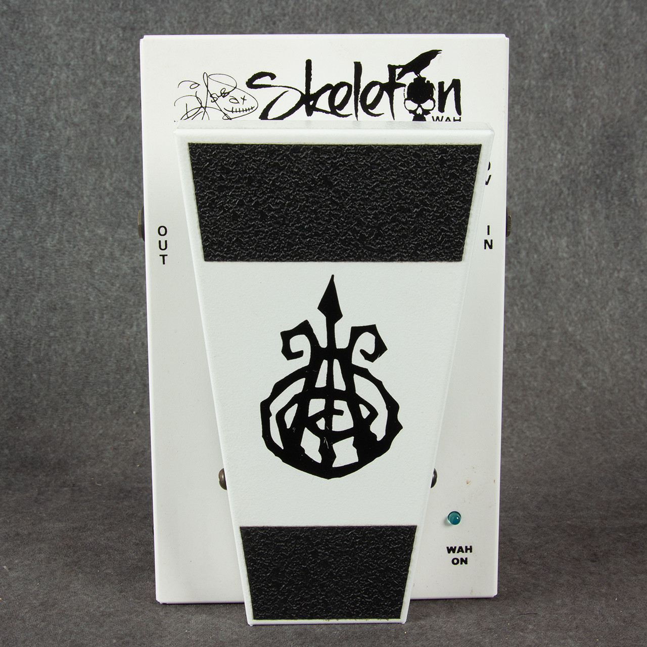 Morley DJ Ashba Skeleton Wah Pedal White 2nd Hand | Rich Tone Music