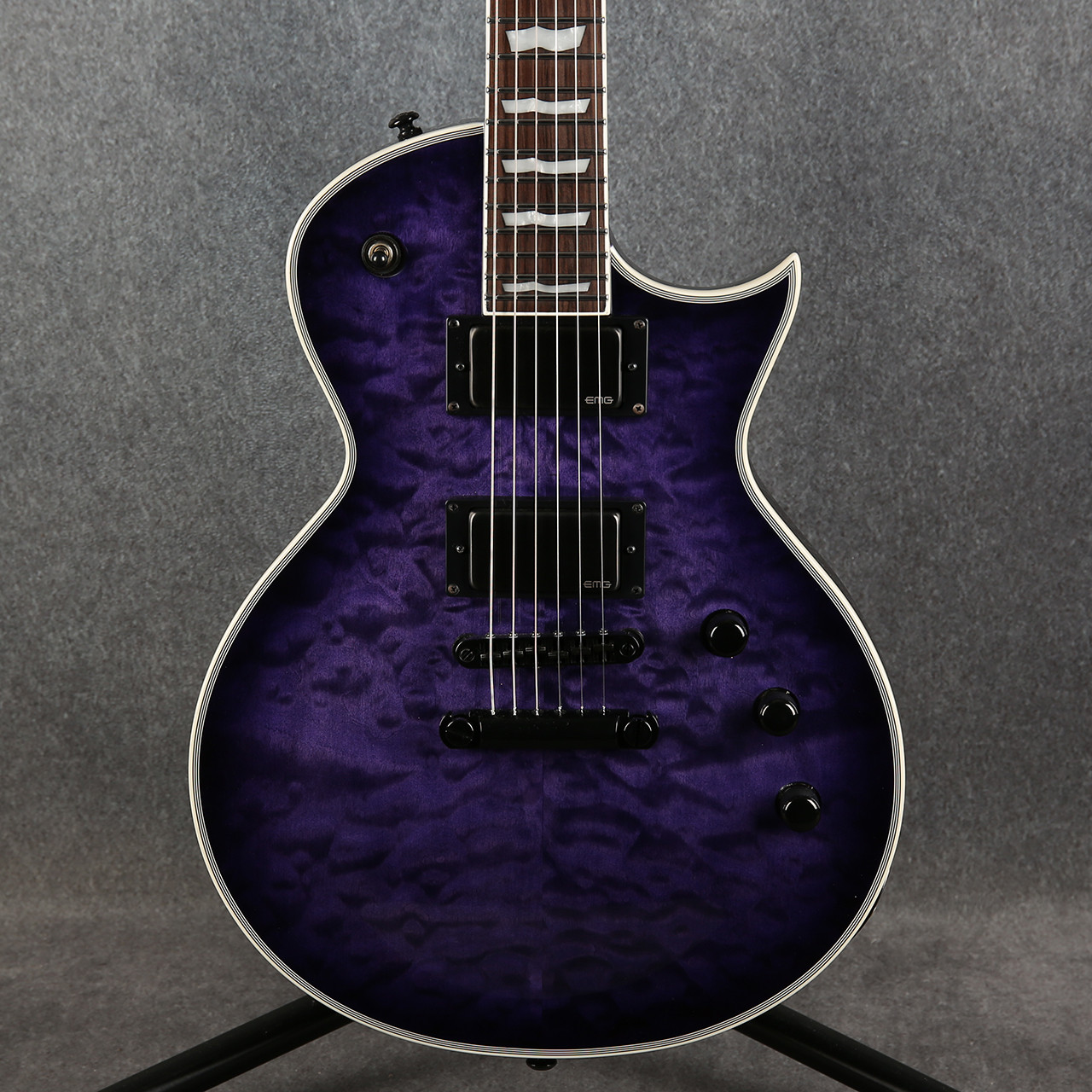 ESP LTD EC-1000 Deluxe See Thru Purple Sunburst 2nd Hand | Rich