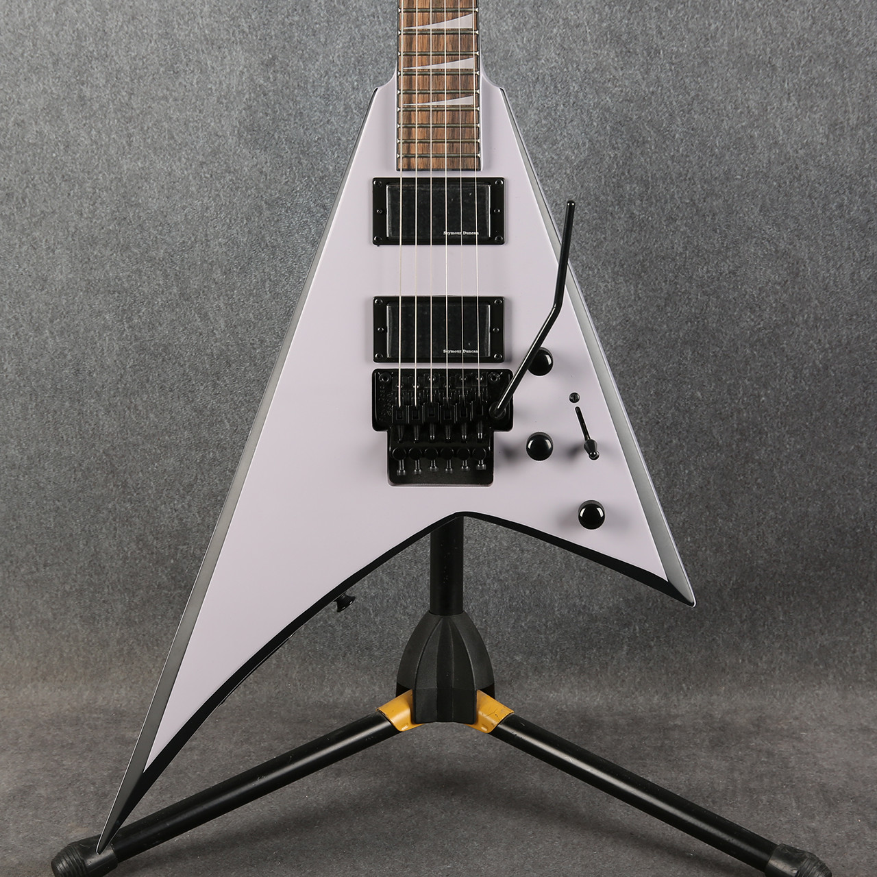 Jackson X Series Rhoads RRX24 Battleship Grey-Black Bevels Ex Demo