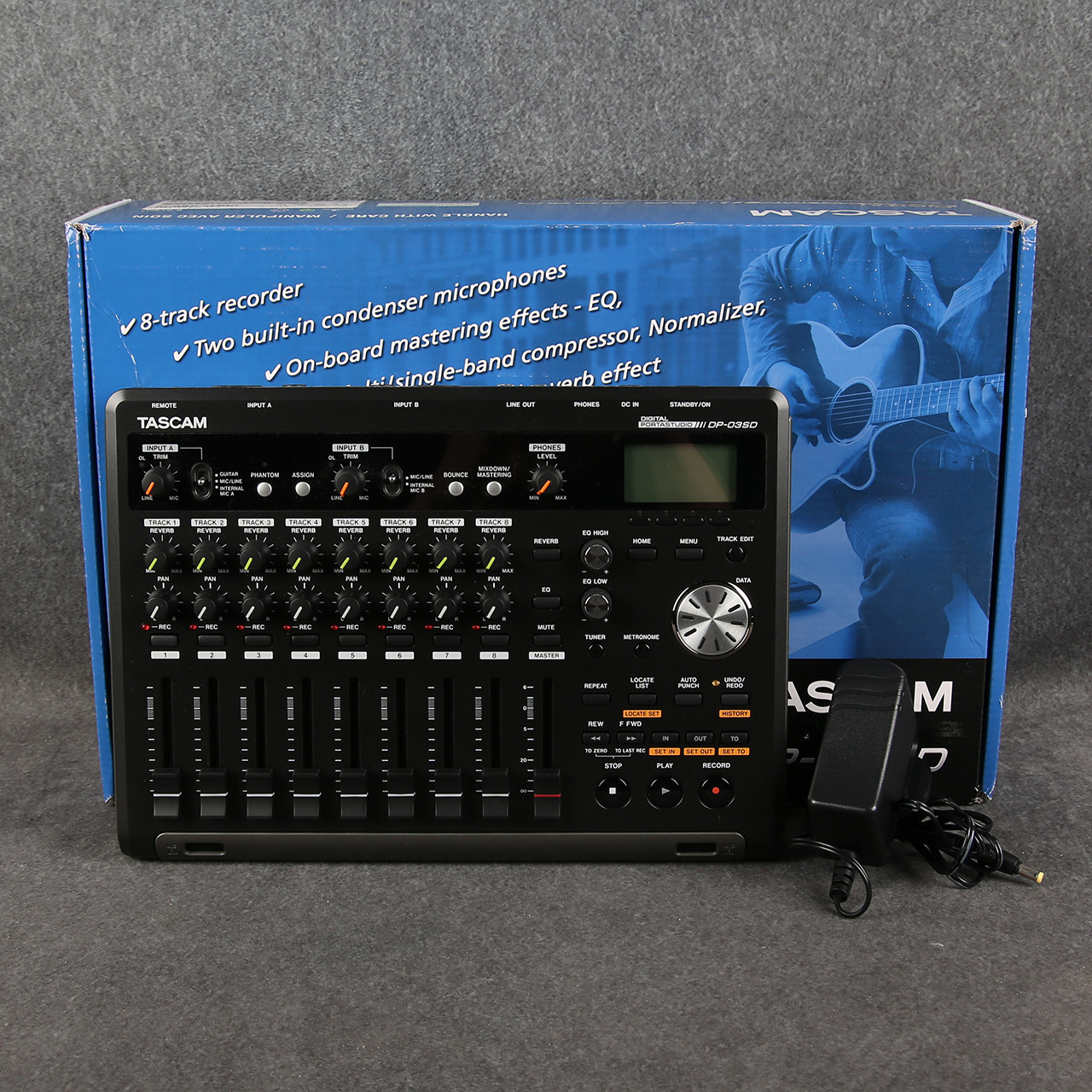 Tascam DP-03SD 8-Track Digital Portastudio 2nd Hand | Rich Tone Music