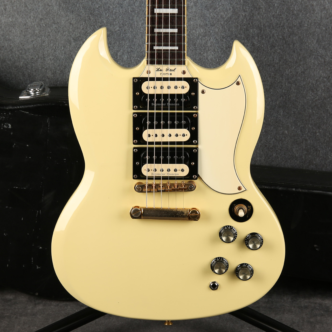 【希少】Epiphone G-400 Deluxe ダンカンPU Epiphone G-400 Les Paul (SG) Custom Seymour Duncans 2nd Hand