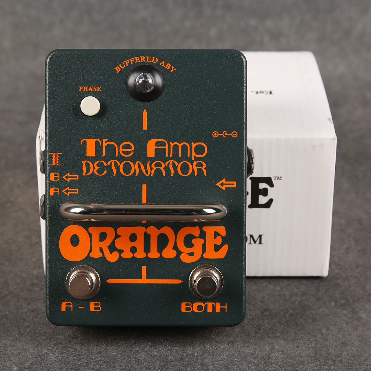 Orange ABY Pedal Detonator ABY Pedal - Schaltet Zwischen Zwei
