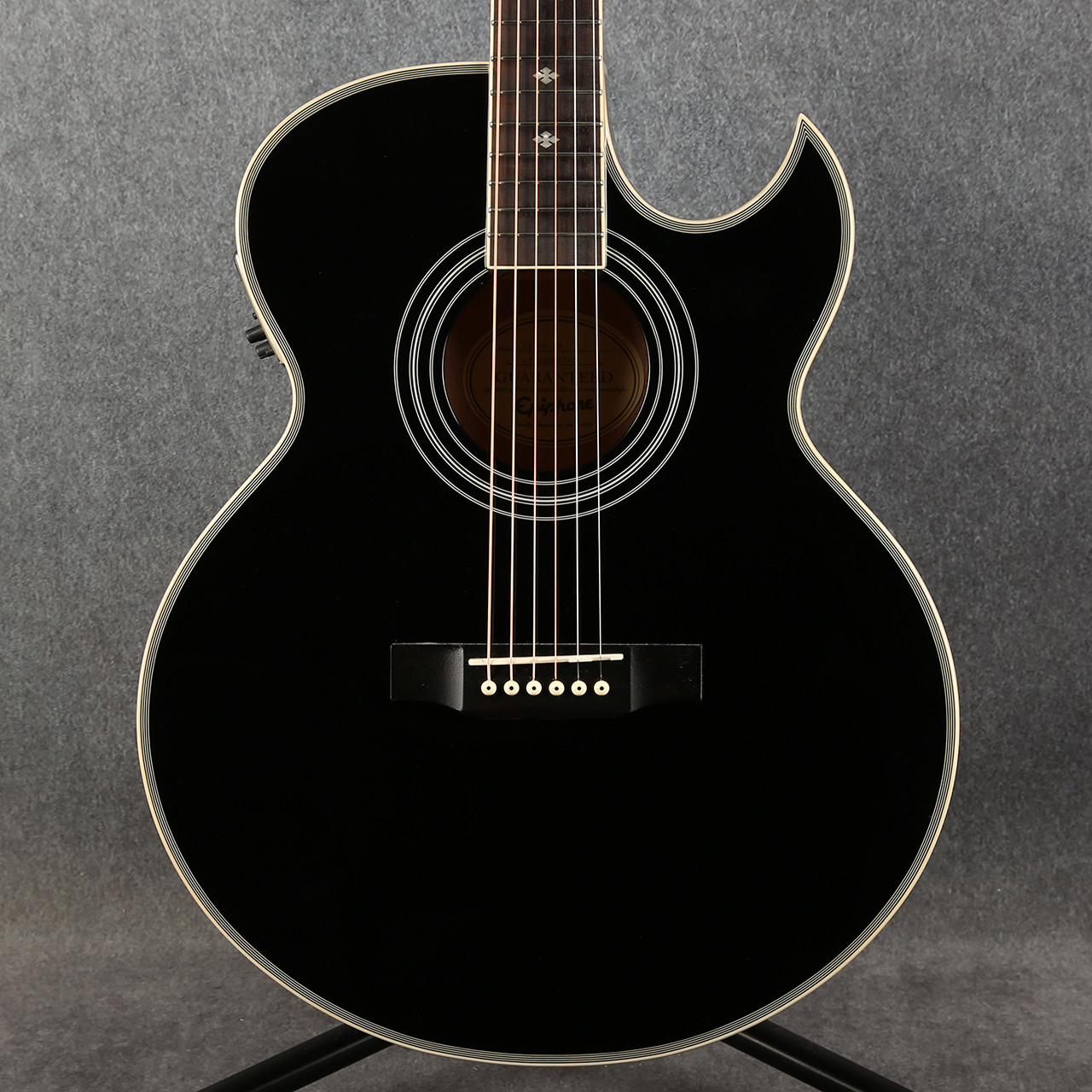 Epiphone PR-5E Electro Acoustic Ebony 2nd Hand | Rich Tone Music