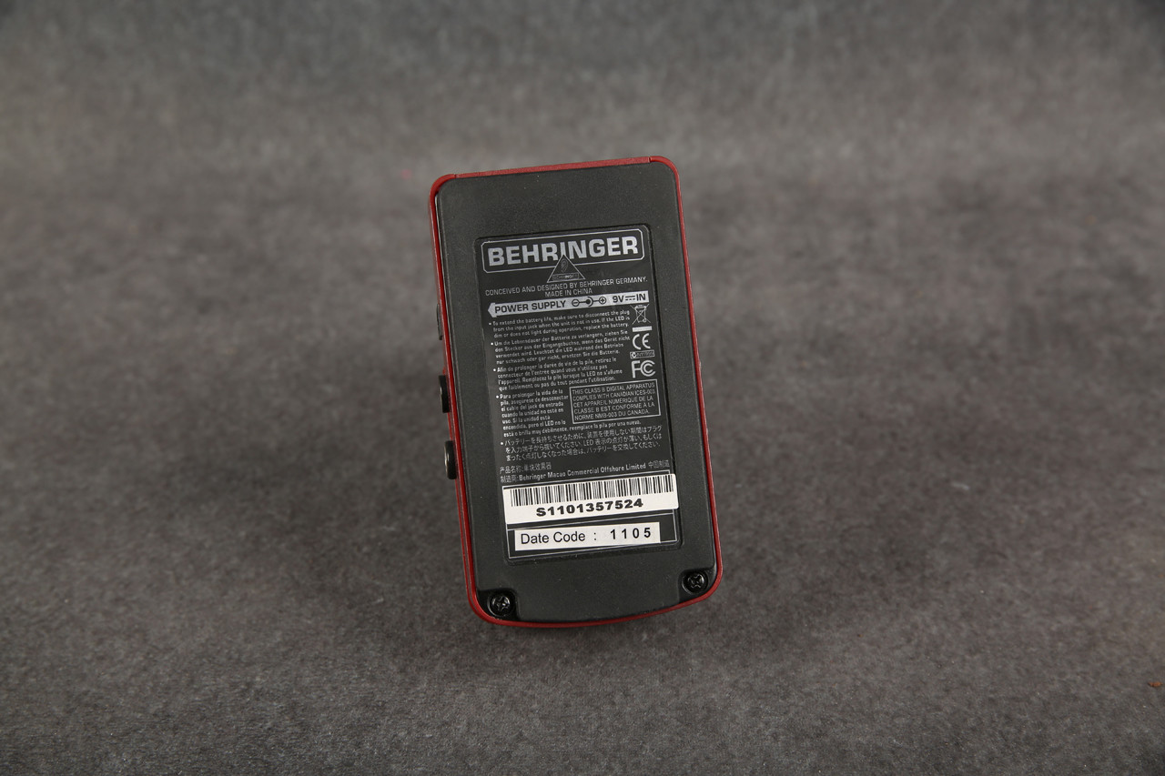 Behringer BSY600 Bass Synth Pedal 2nd Hand | Rich Tone Music