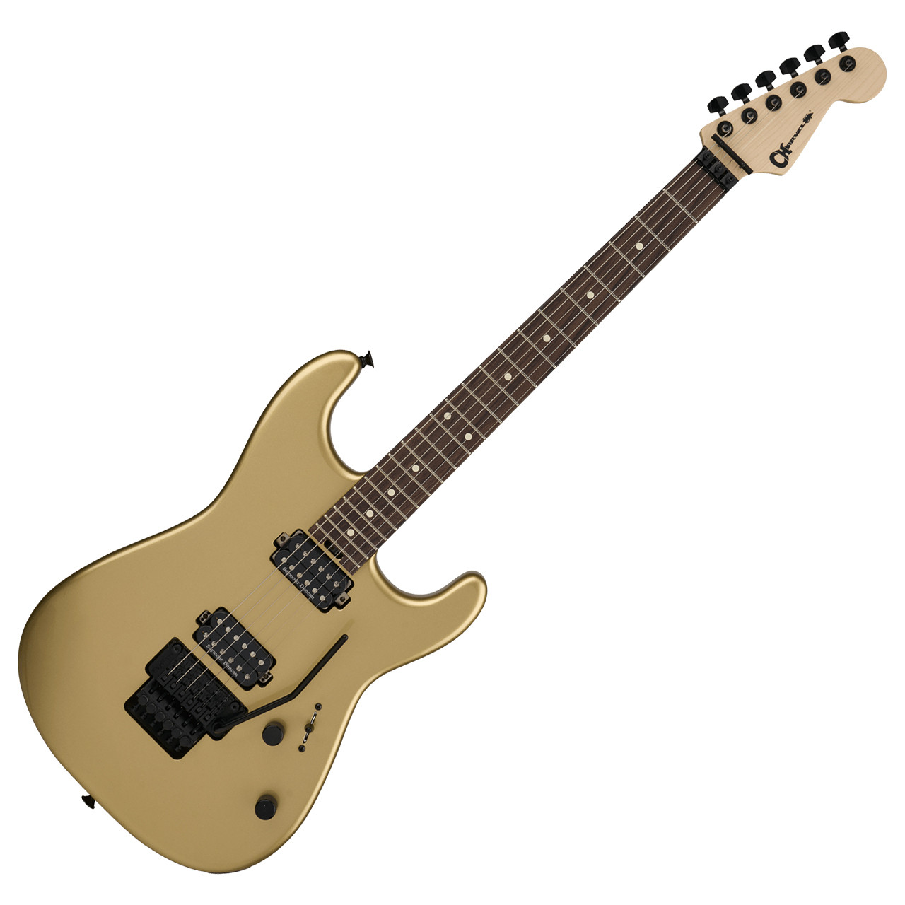 Charvel Pro-Mod San Dimas Style 1 HH FR RW - Pharaohs Gold | Rich 