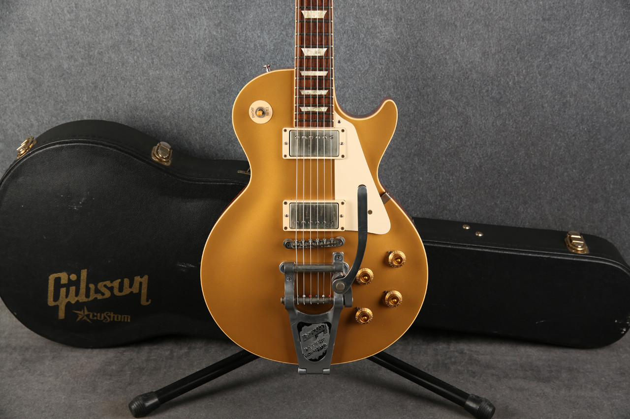 94年製Gibson Les Paul 1957 Gold Top Bigsby Gibson Custom Shop 1957 Les Paul Gold Top Reissue w/Bigsby 2013
