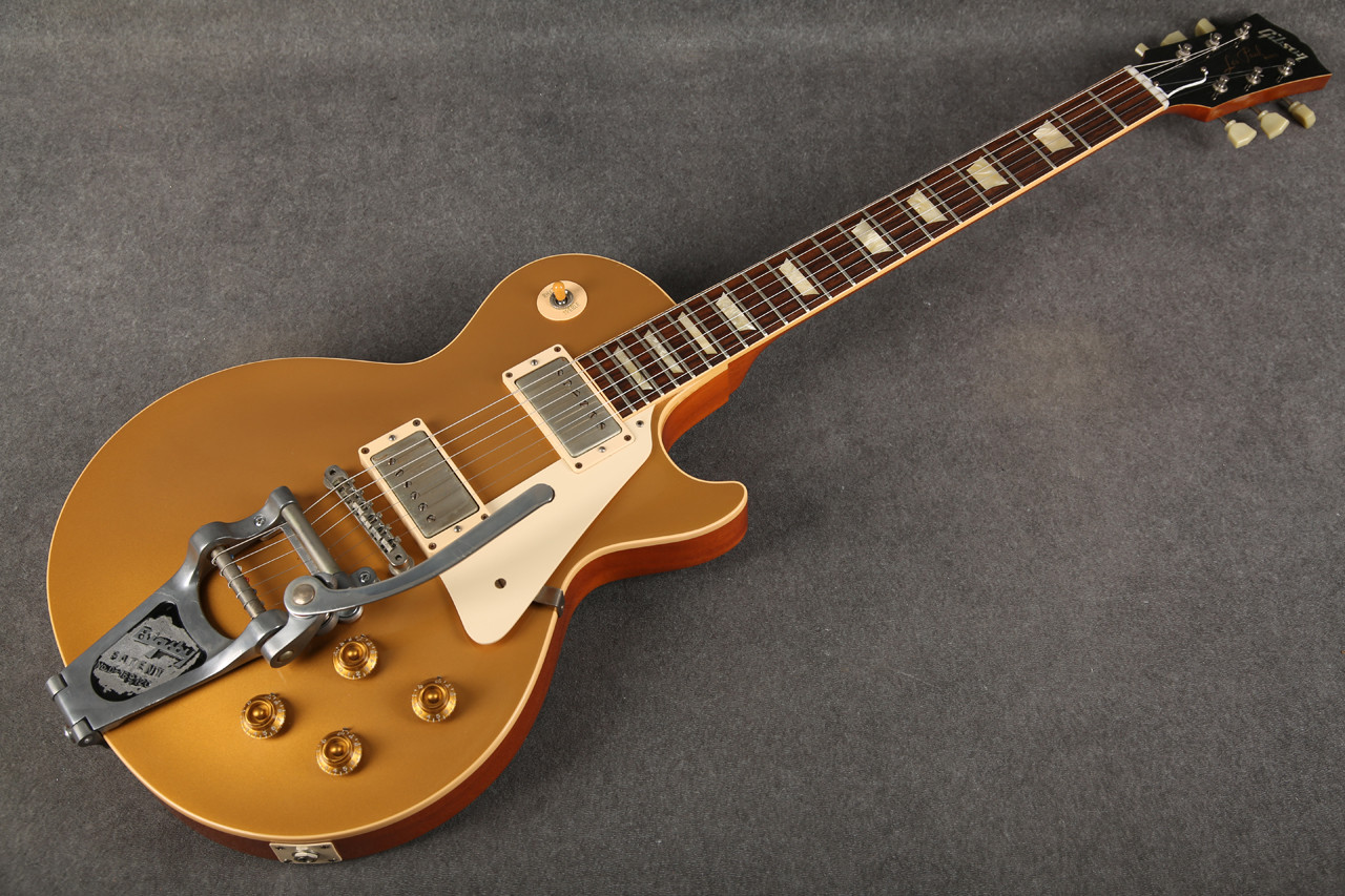 Gibson Custom Shop R7 1957 Les Paul Standard Bigsby Goldtop 2nd