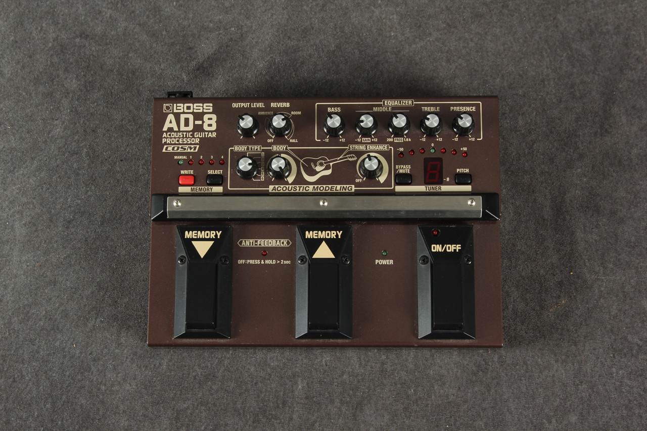 Boss AD-8 Acoustic Guitar Processor 2nd Hand | Rich Tone Music