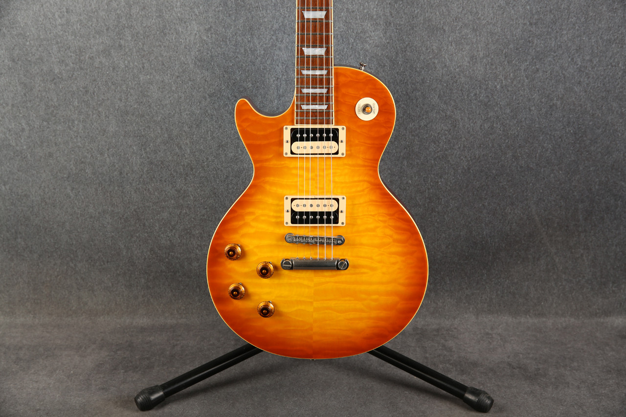 Tokai Love Rock LS75Q Left Handed Honey Burst 2nd Hand 2nd Hand