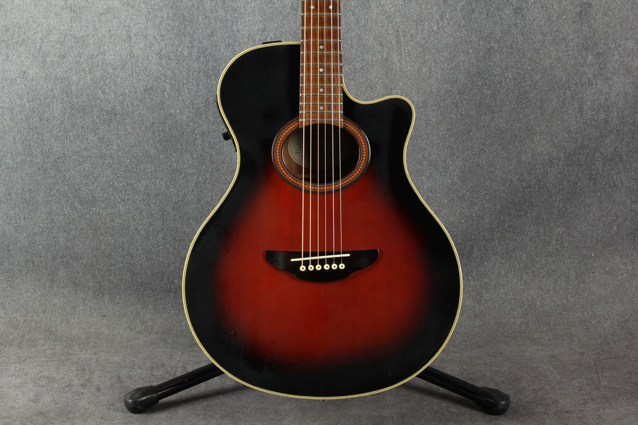 Yamaha  APXー4A Yamaha APX 4A Black – Chicago Music Exchange