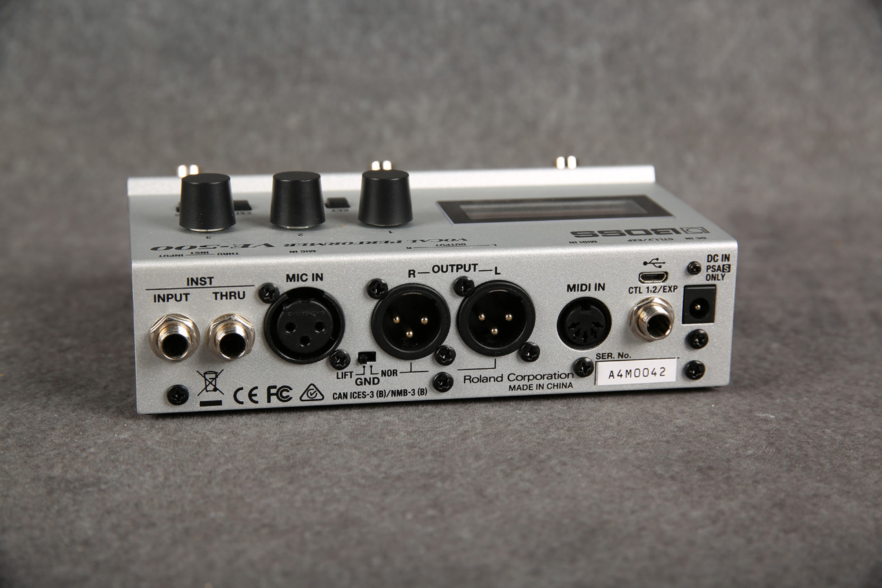 Boss VE-500 Vocal Performer Pedal 2nd Hand | Rich Tone Music