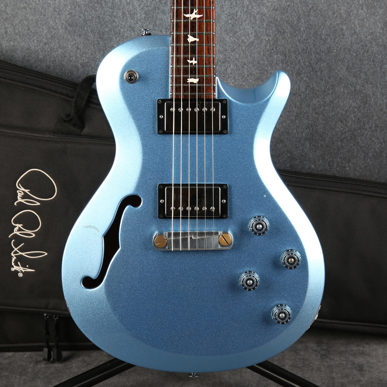 ギター PRS S2 singlecut semi-hollow Whale Blue PRS S2 Singlecut Semi-Hollow - Whale Blue | Sweetwater