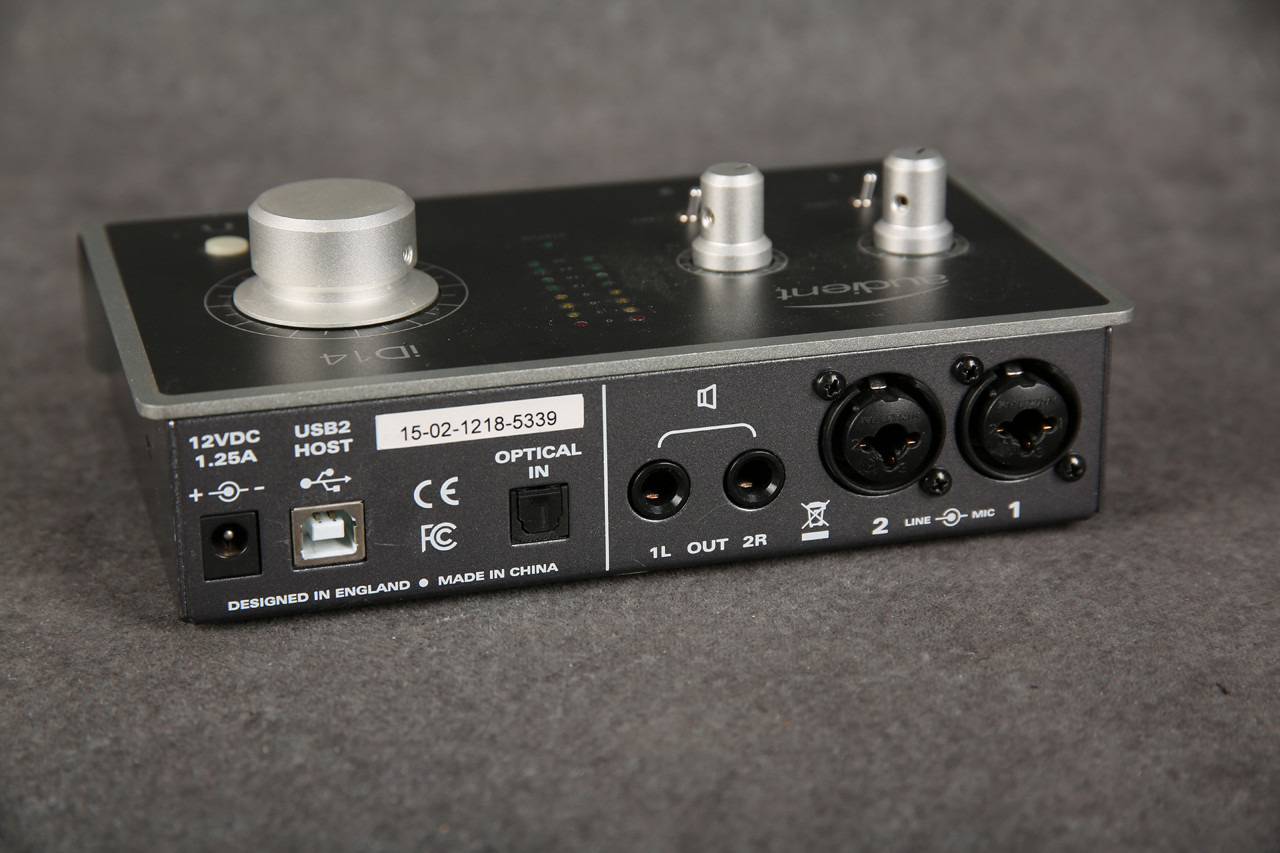 Audient iD14 MK 1 Audio Interface 2nd Hand | Rich Tone Music