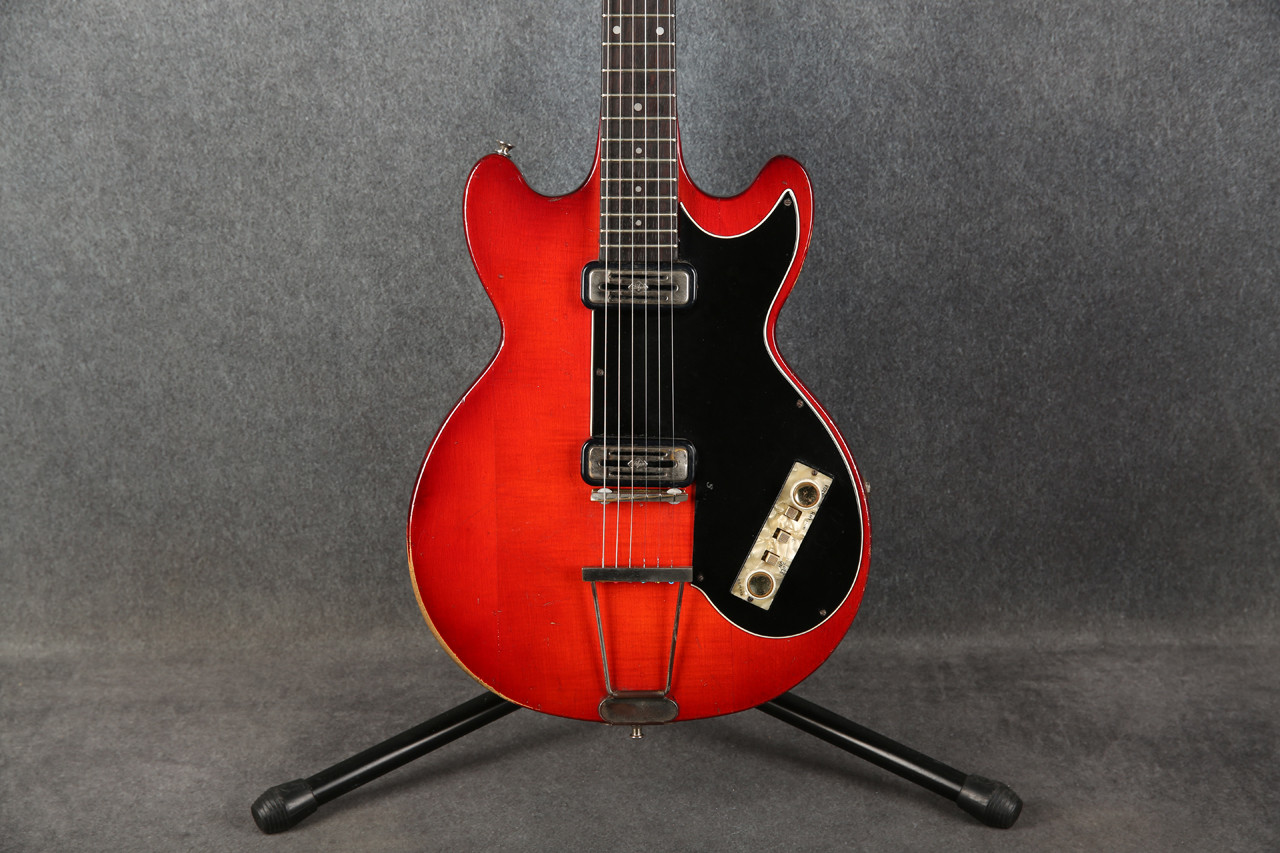 Hofner Colorama II Model 444 1961 Cherry Red 2nd Hand | Rich Tone