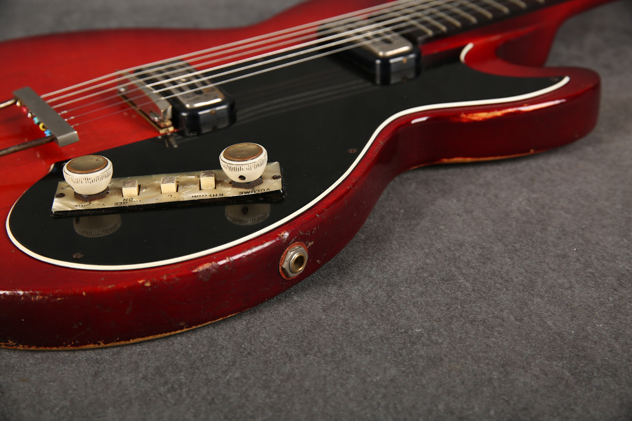 Hofner Colorama II Model 444 1961 Cherry Red 2nd Hand | Rich Tone