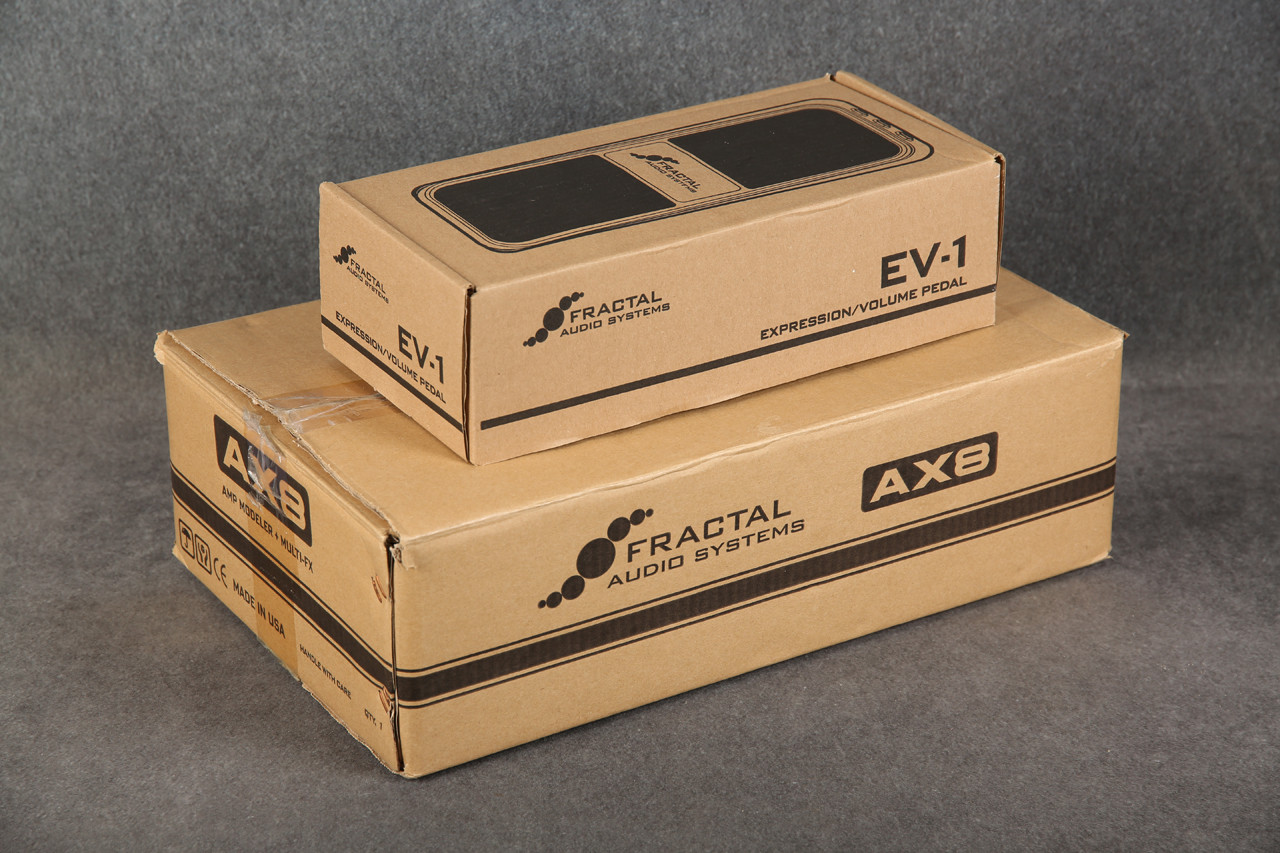 Fractal Audio AX8 Amp Modeler/Multi-FX & EV1 Expression Pedal 2nd