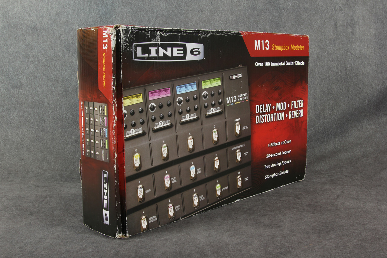 Line 6 M13 Stompbox Modeler 2nd Hand | Rich Tone Music