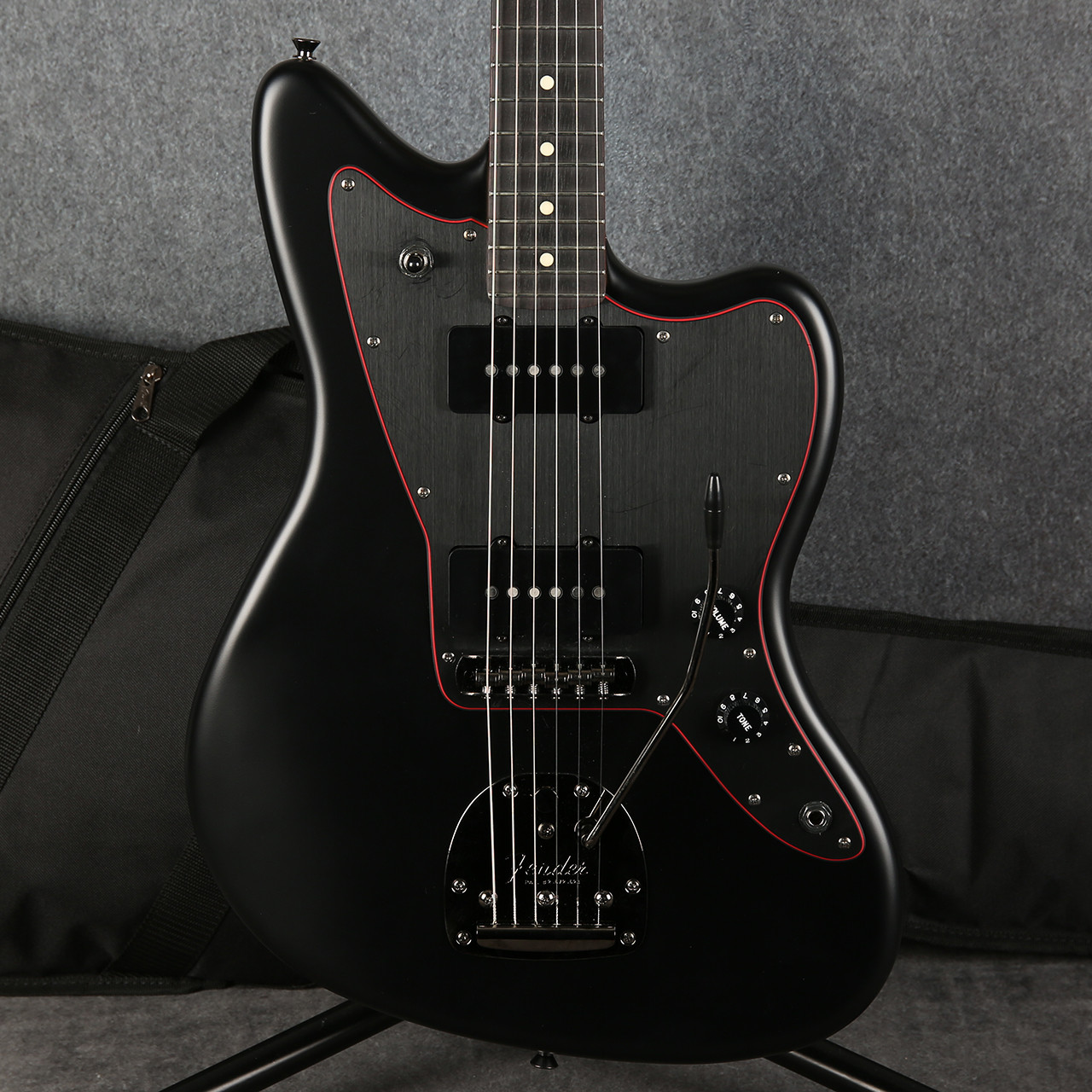 Fender Made in Japan Limited Hybrid II Jazzmaster Noir Ex Demo