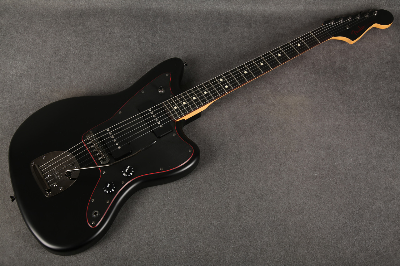 Fender Made in Japan Limited Hybrid II Jazzmaster Noir Ex Demo