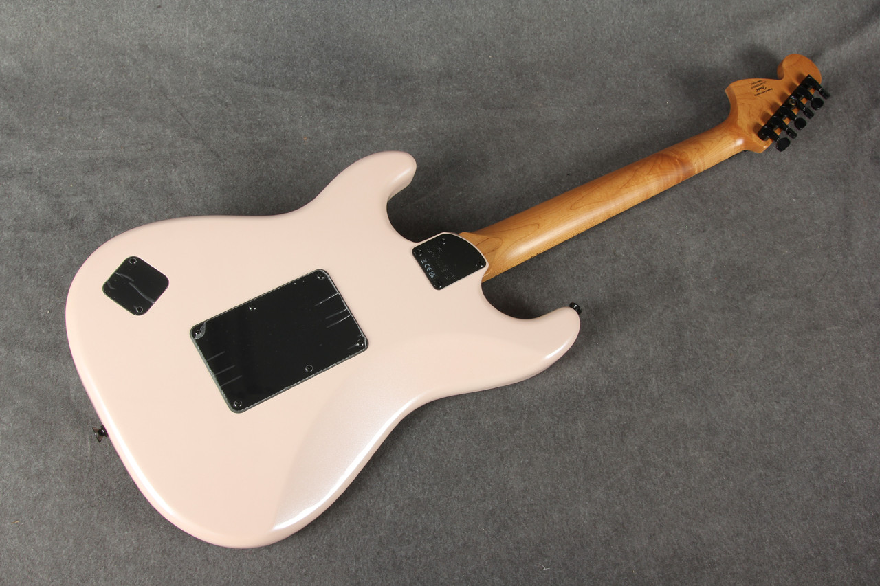 Squier Contemporary Stratocaster HH FR Shell Pink Pearl Ex Demo