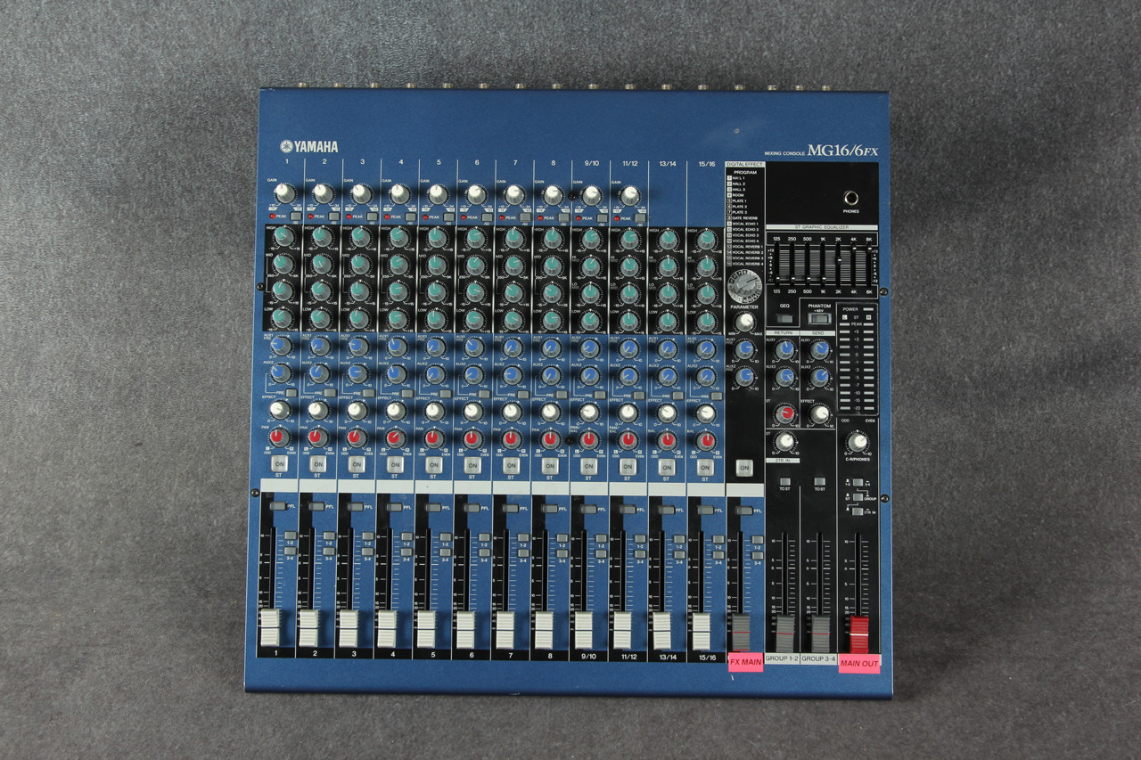 Yamaha MG16/6FX Mixer 2nd Hand | Rich Tone Music