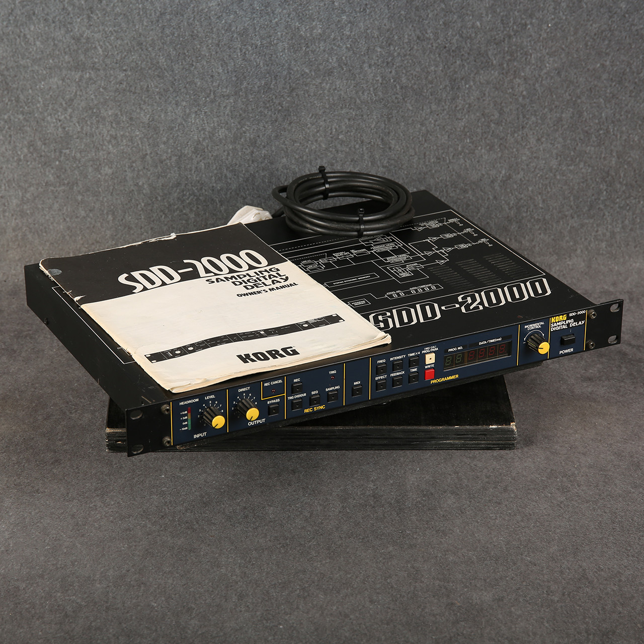 Korg SDD-2000 Sampling Digital Delay Rack Unit 2nd Hand | Rich