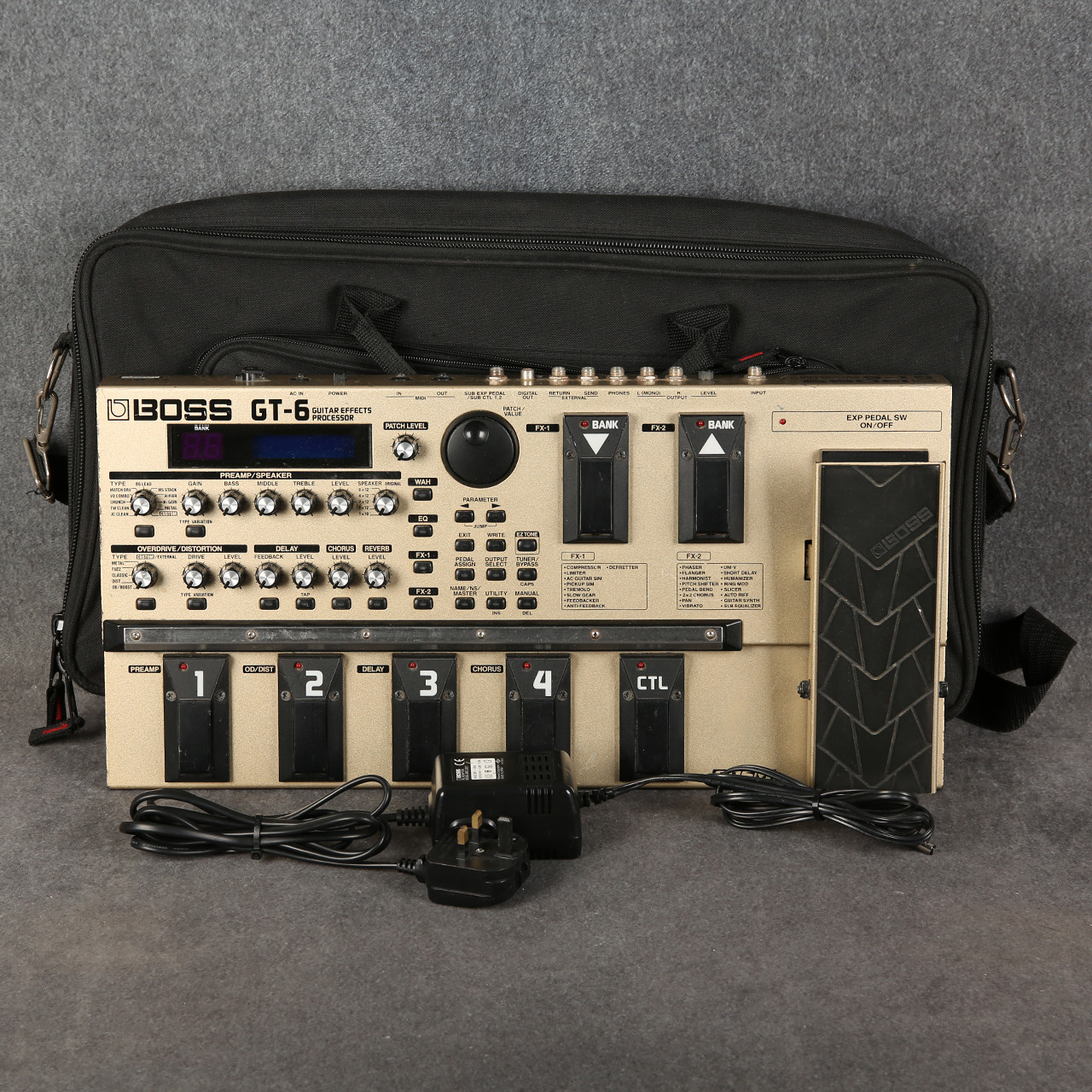 Boss GT-6 Guitar Effects Processor Power Supply 2nd Hand | Rich