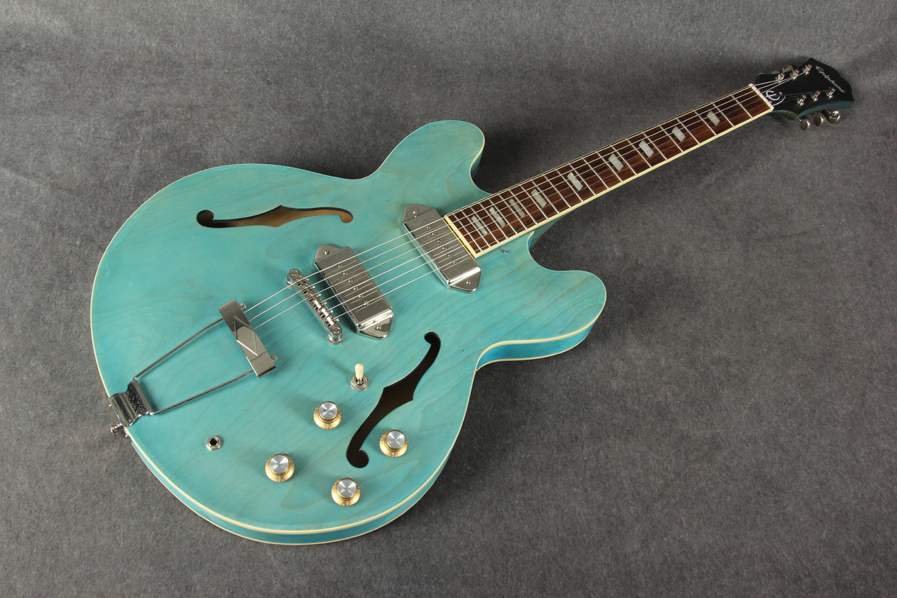 Epiphone Casino Worn Denim Blue 2nd Hand | Rich Tone Music
