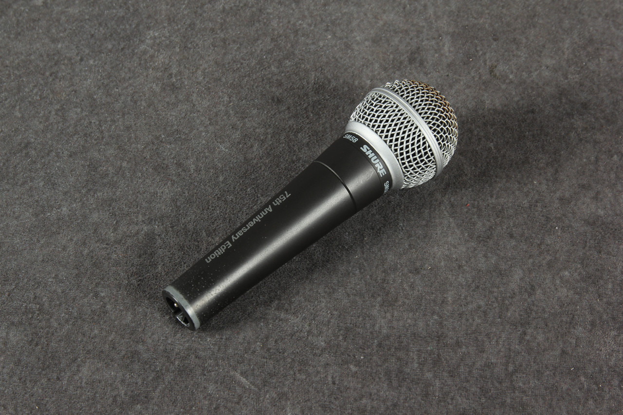 Shure SM58 75th Anniversary Edition 2nd Hand | Rich Tone Music