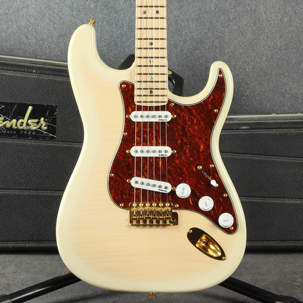 Fender Richie Kotzen Stratocaster Transparent White Burst 2nd Hand