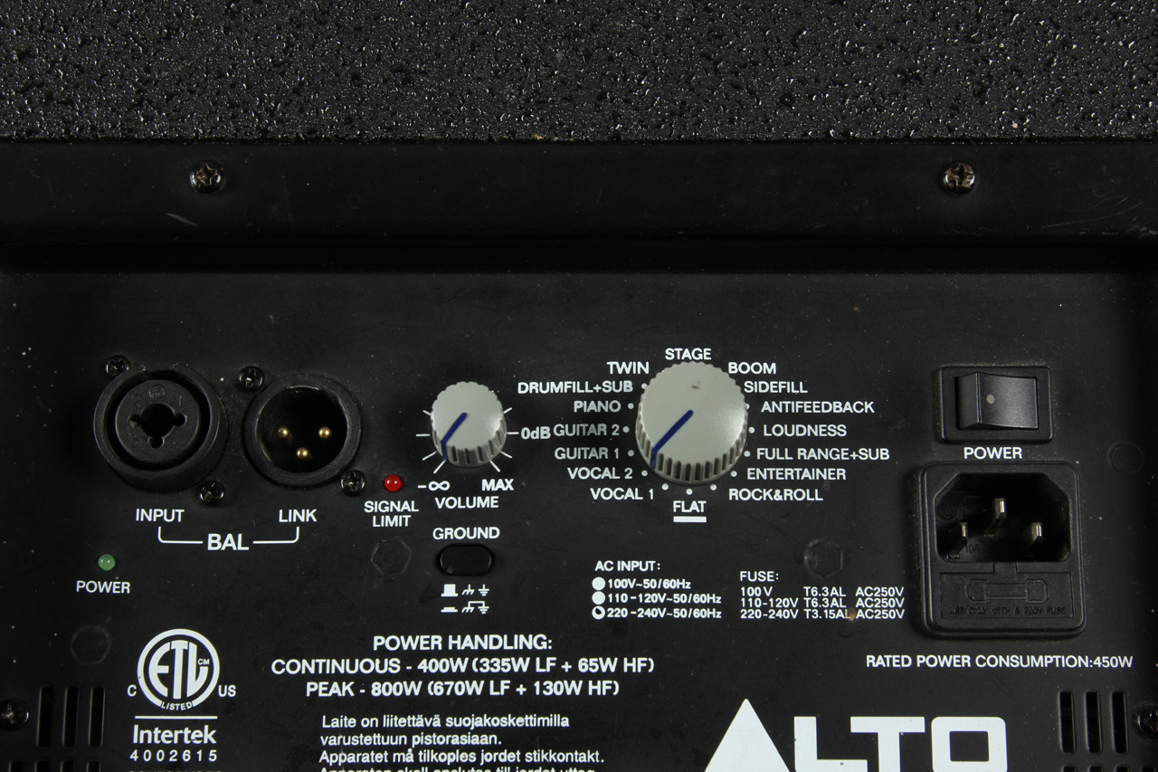 Alto Active Wedge Monitor Alto Professional TourMax SXM112A 12
