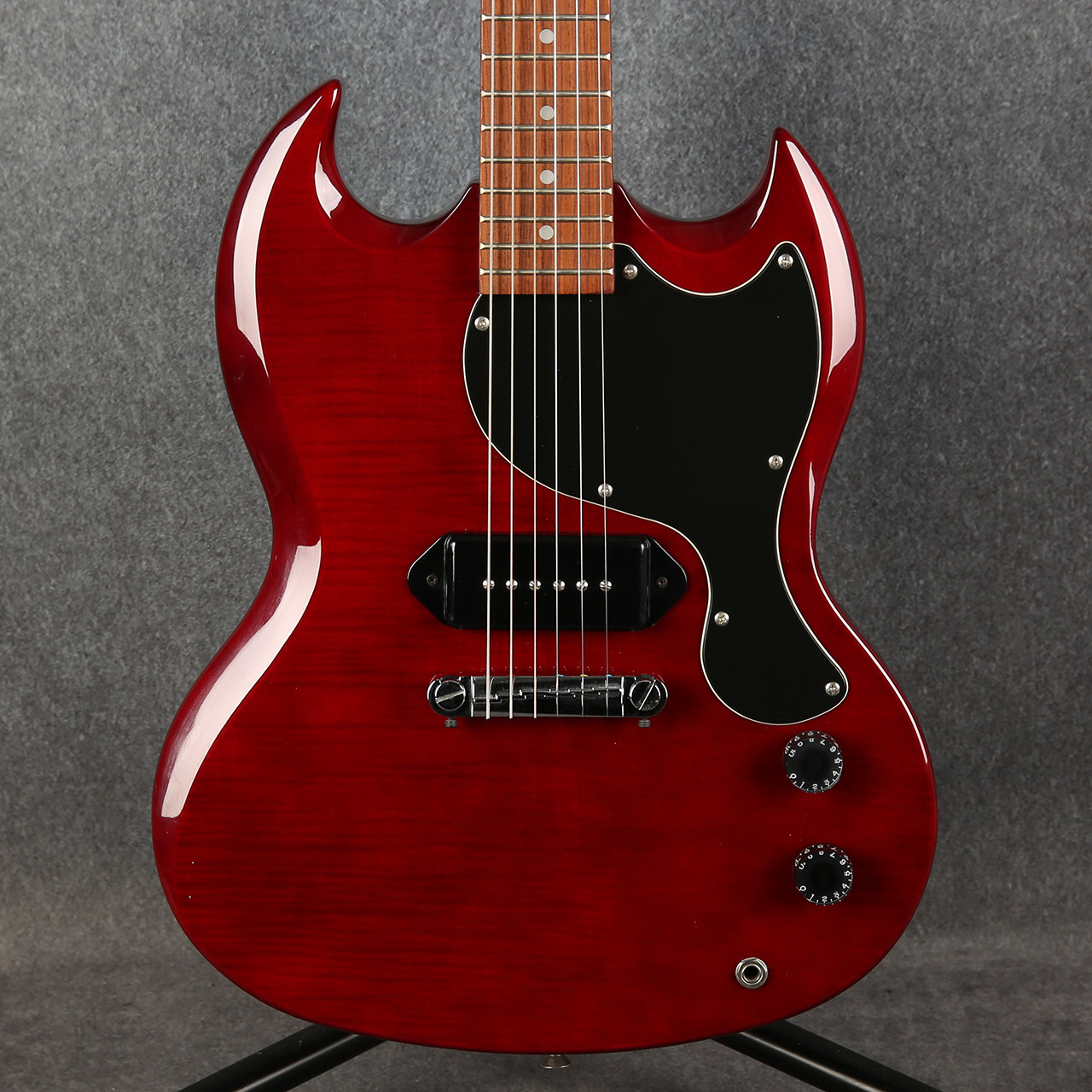 Epiphone SG Junior (jr) Model 改造あり Epiphone SG Junior Made in Korea Cherry Red 2nd Hand | Rich Tone Music