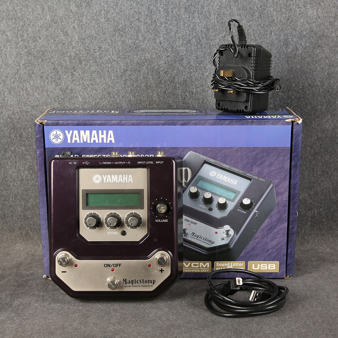 Yamaha Magicstomp ギターエフェクトプロセッサー Yamaha Magicstomp Multi FX 2nd Hand | Rich Tone Music