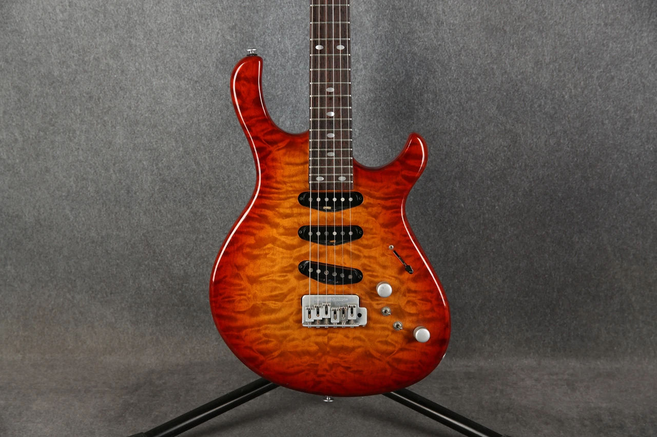 Aria Pro II Neo X Quilted Sunburst 2nd Hand | Rich Tone Music