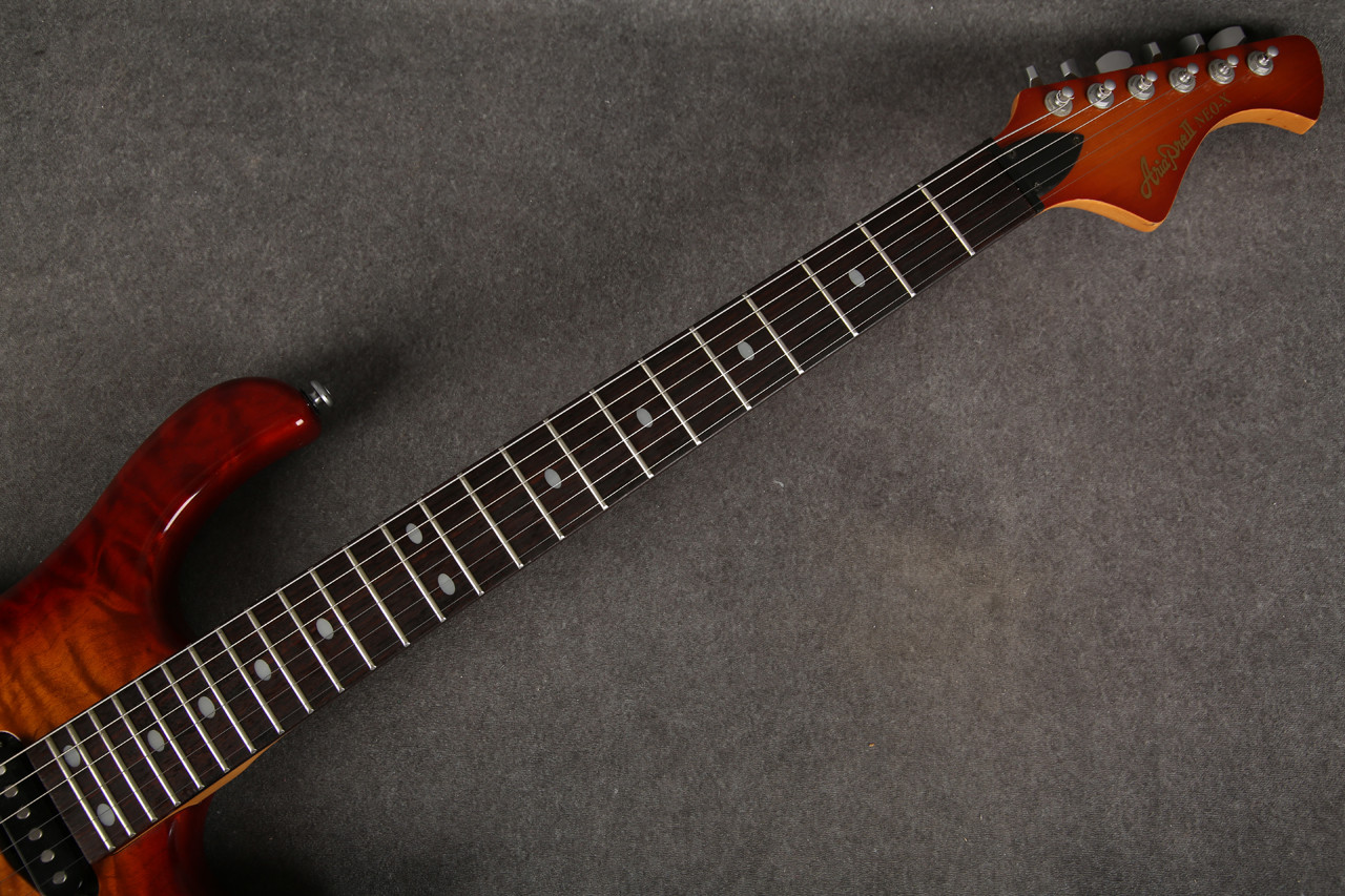 Aria Pro II Neo X Quilted Sunburst 2nd Hand | Rich Tone Music