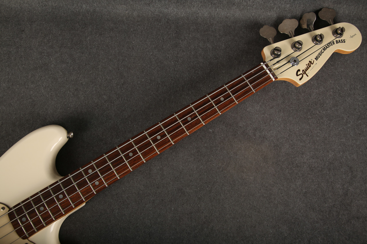 Squier Vista Series Musicmaster Bass Olympic White 2nd Hand