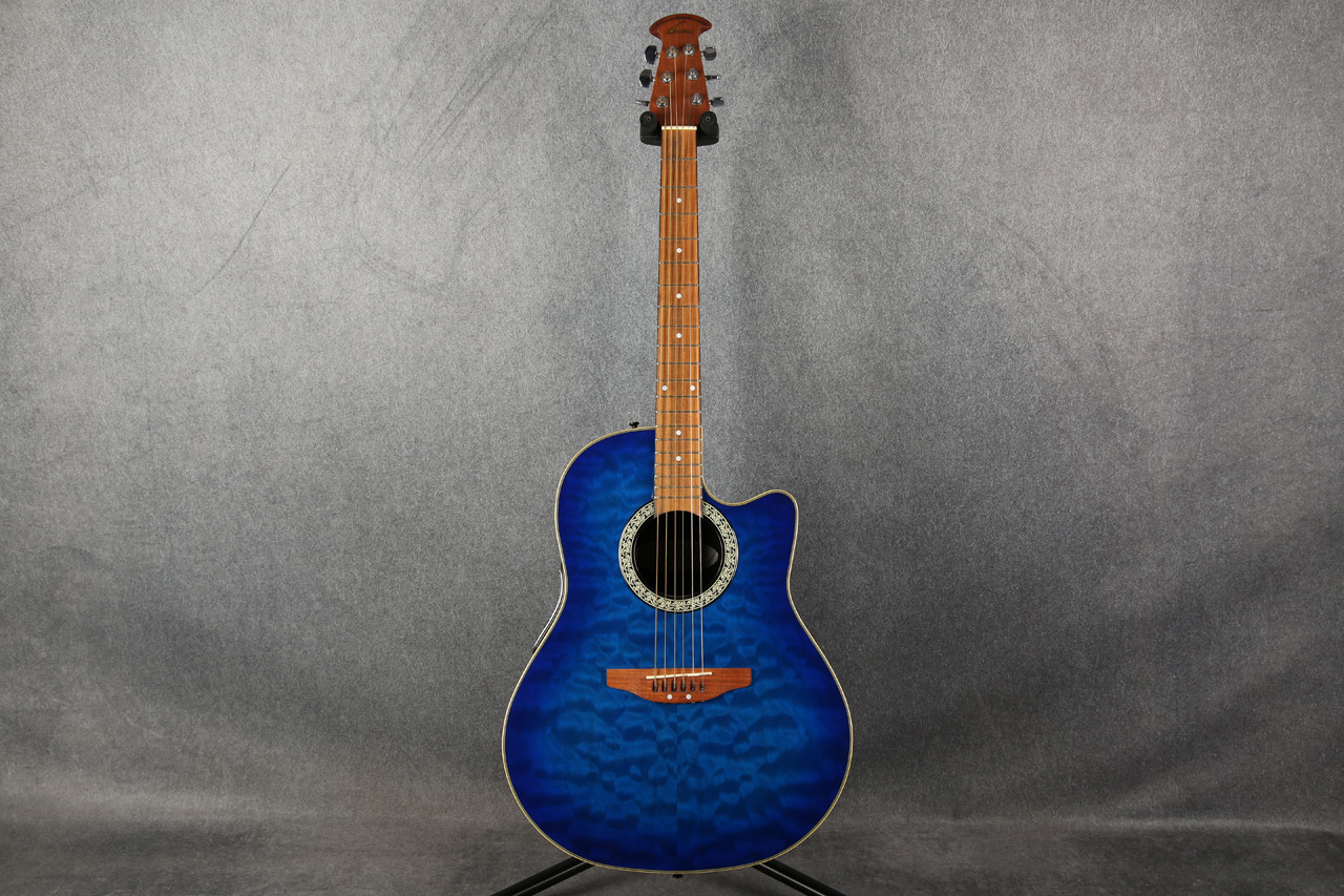 Ovation Celebrity CC024 Electro-Acoustic Blue Burst 2nd Hand