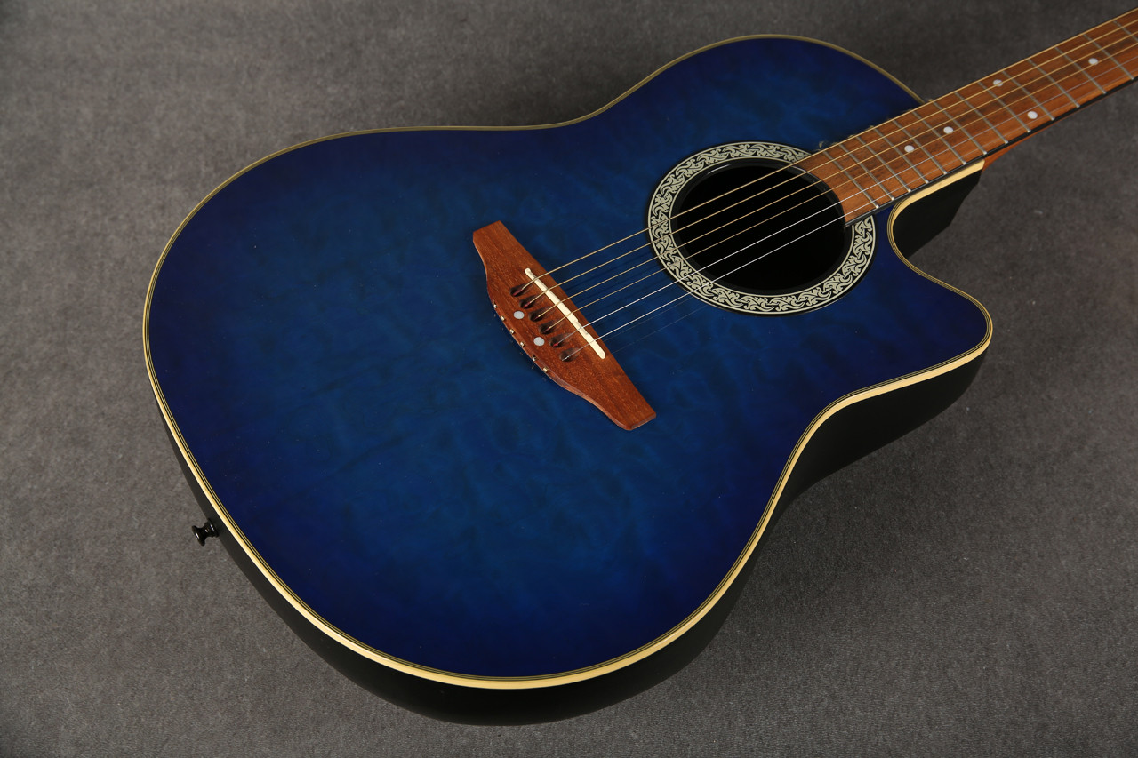 Ovation Celebrity CC024 Electro-Acoustic Blue Burst 2nd Hand