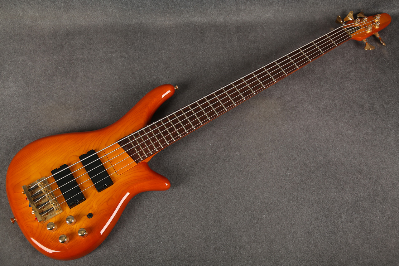 Bass Collection SGC Nanyo 5 String Bass Trans Amber 2nd Hand