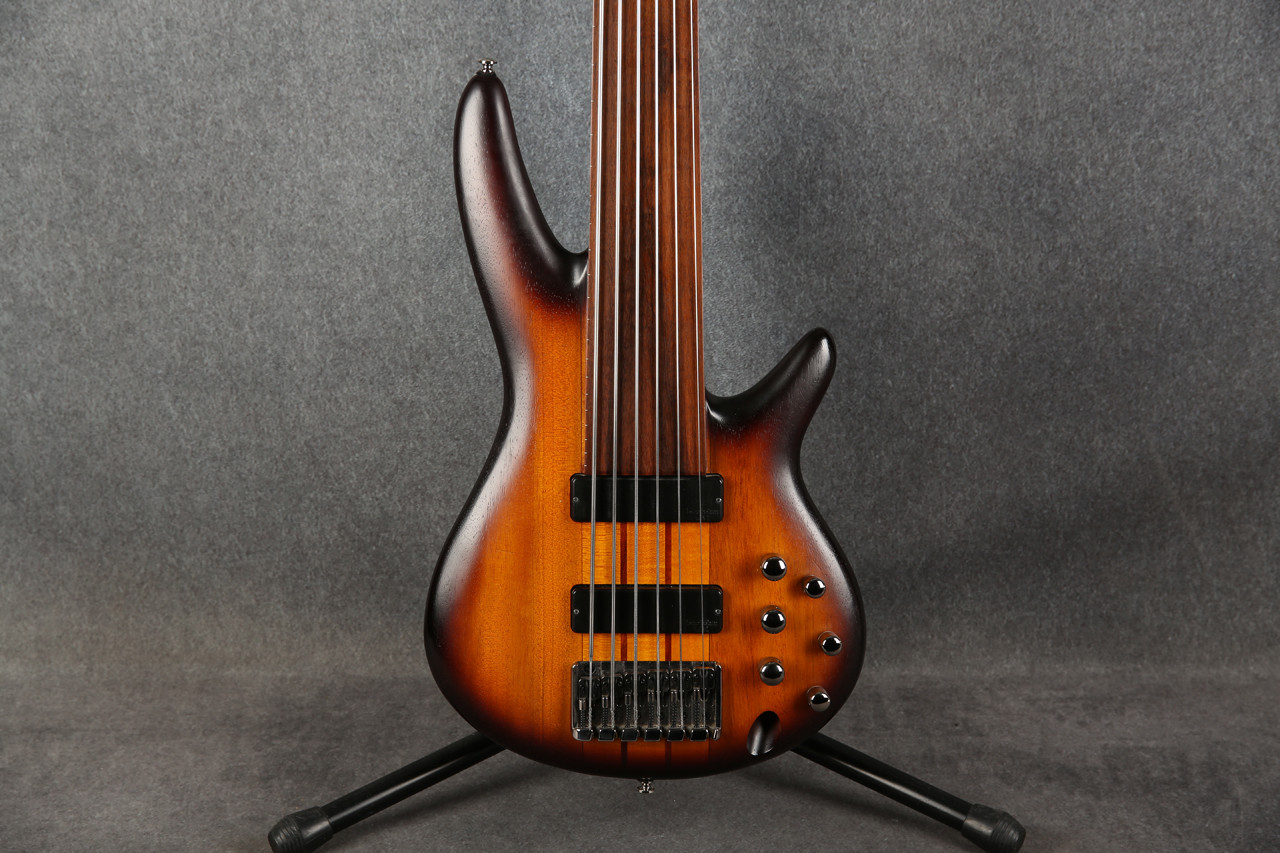 Ibanez Bass Workshop SRF706-BBF Fretless Bass Brown Burst Flat 2nd