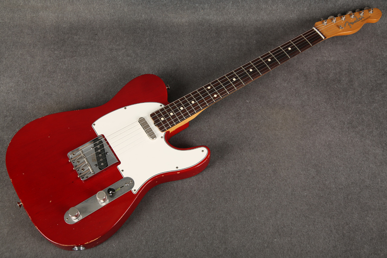 Fender Classic Series 60s Telecaster Nitro Refinished Trans Red
