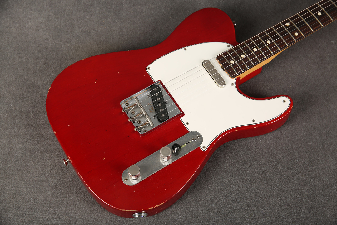 Fender Classic Series 60s Telecaster Nitro Refinished Trans Red