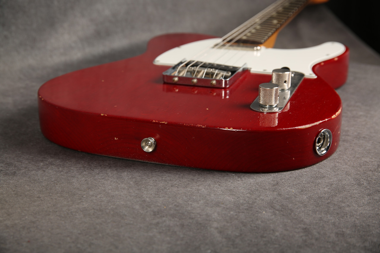 Fender Classic Series 60s Telecaster Nitro Refinished Trans Red