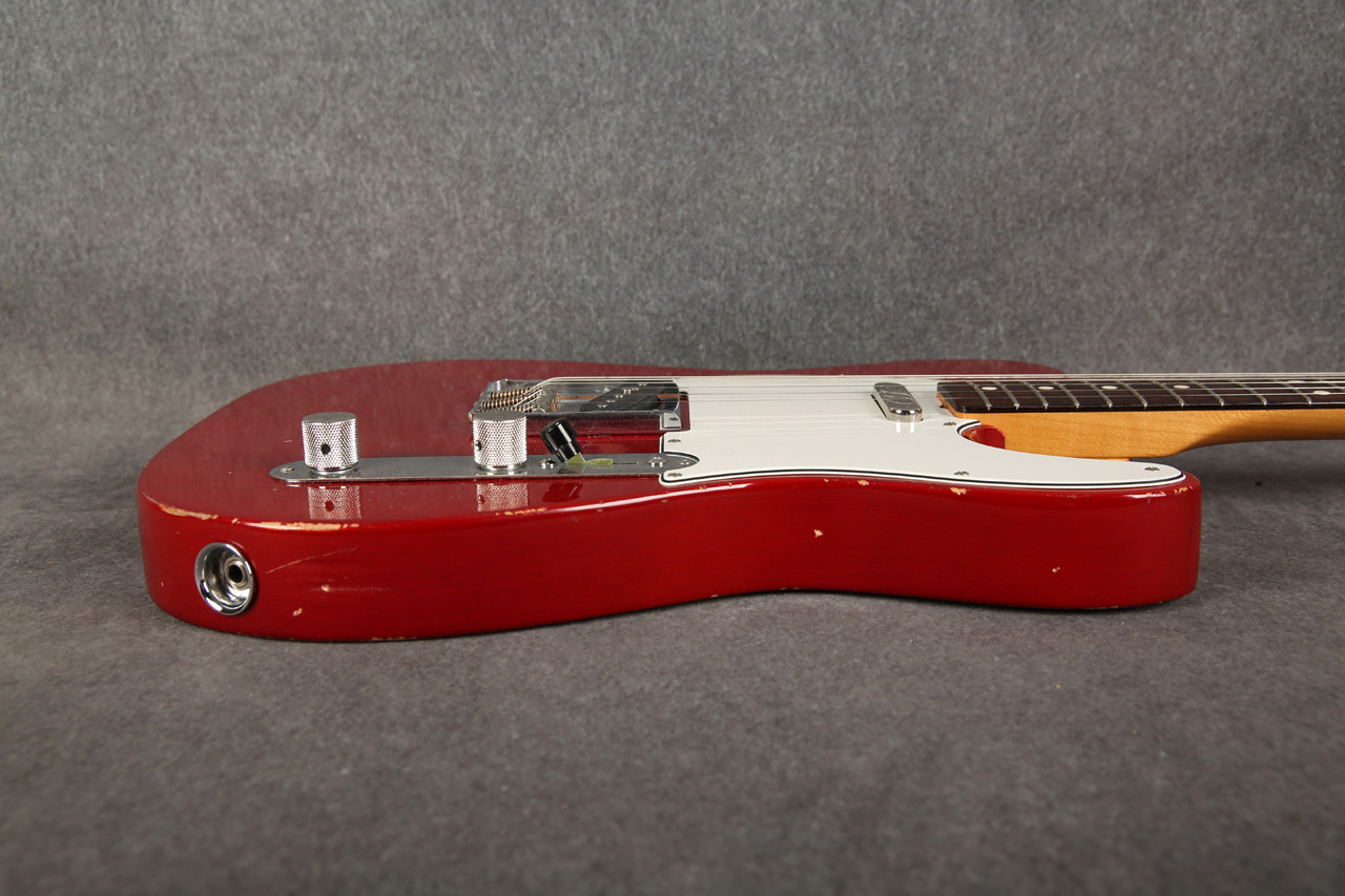 Fender Classic Series 60s Telecaster Nitro Refinished Trans Red