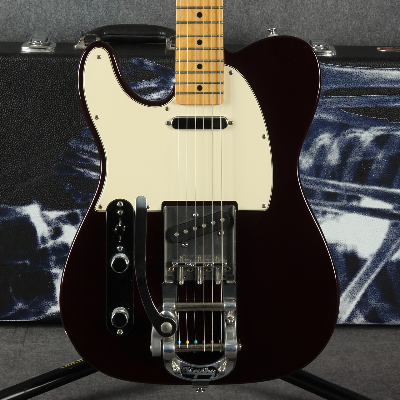 Fender Mexican Standard Telecaster Left Handed Midnight Wine 2nd