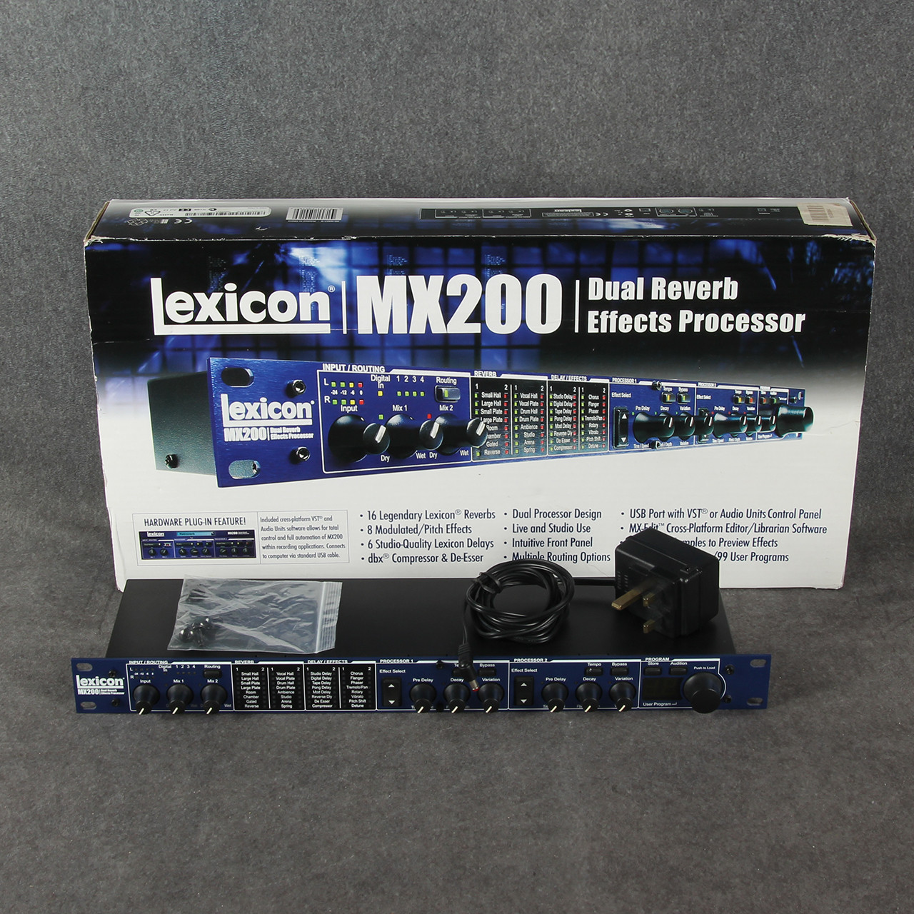 Lexicon MX200 Dual Reverb Effects Processor 2nd Hand | Rich Tone Music