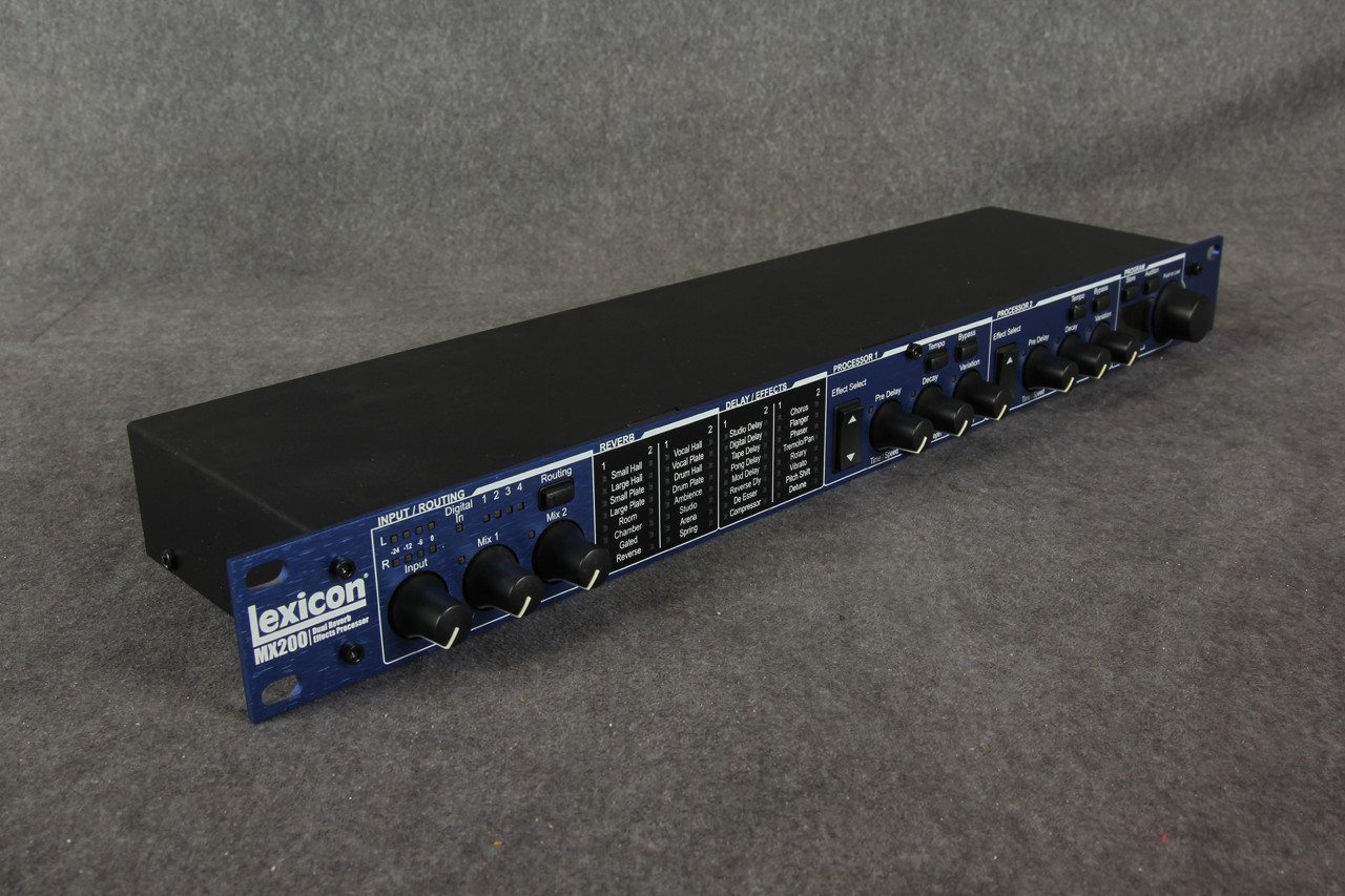 Lexicon MX200 Dual Reverb Effects Processor 2nd Hand | Rich Tone Music